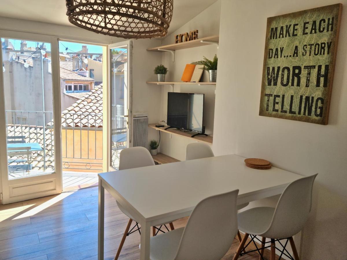 Un Balcon Sur Les Toits D'Aix Apartment เอ็ก-ซอง-โพรวองซ์ ภายนอก รูปภาพ
